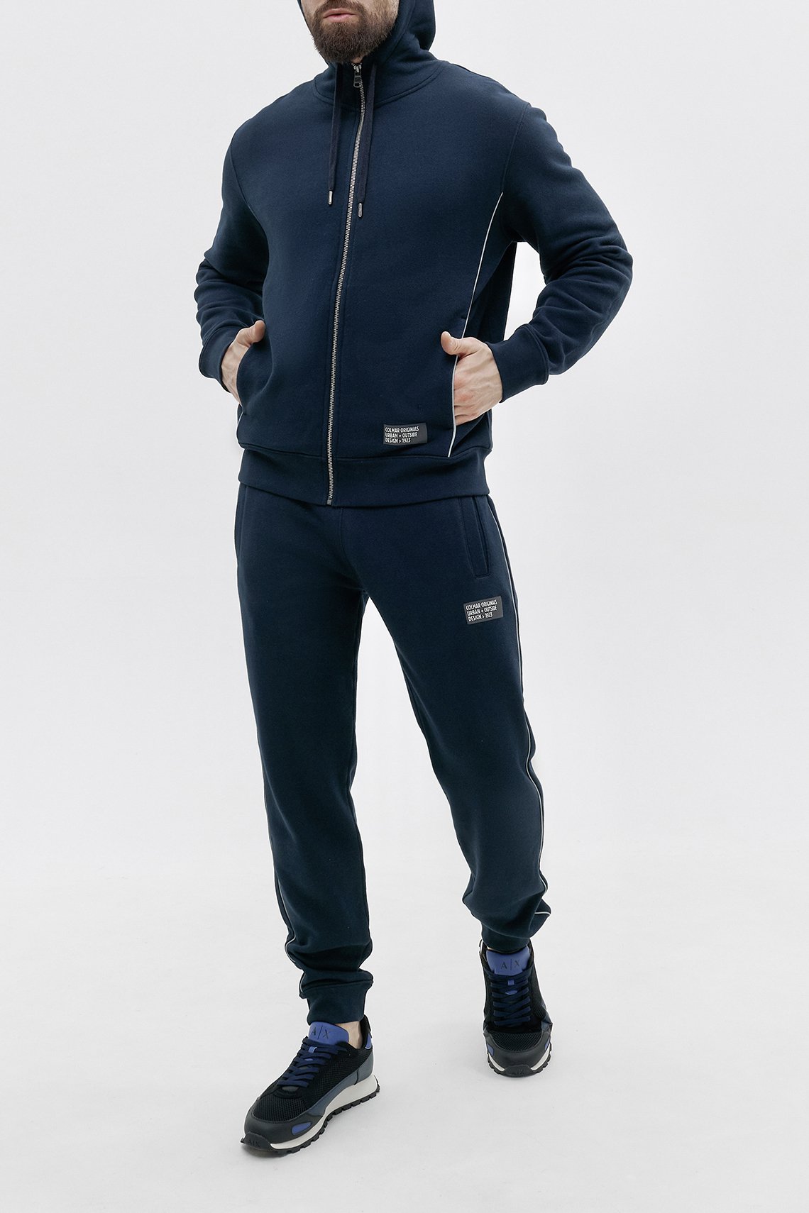Темно-синий спортивный костюм из хлопка Colmar купить в Киеве, Украине ...