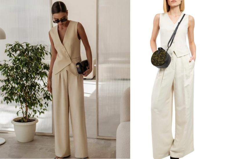 Льняной костюм