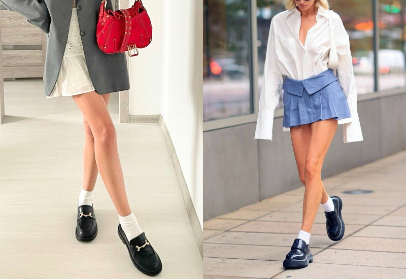 С юбками и платьями