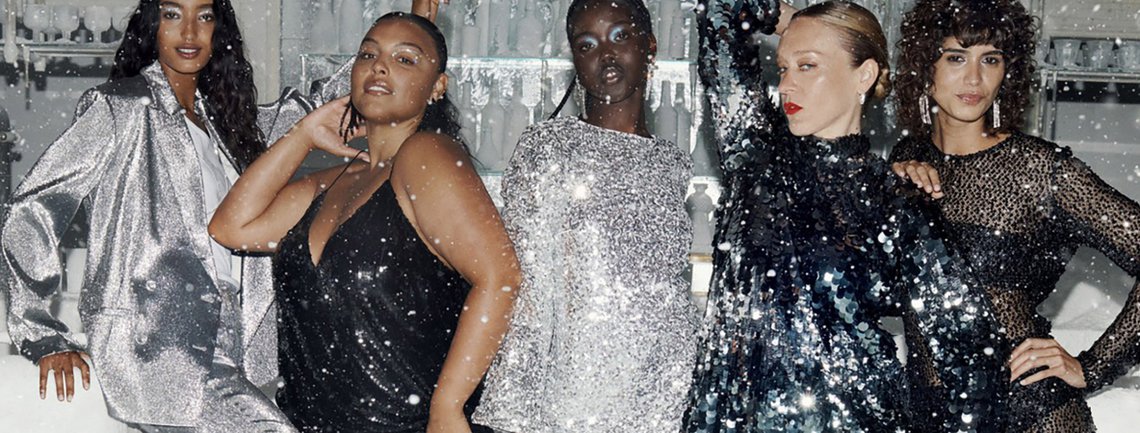 Сияние нового года: наряды для праздничных вечеров