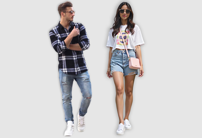 Деним на двоих