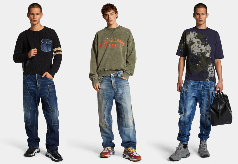 Карго-джинсы: практичность и брутальность