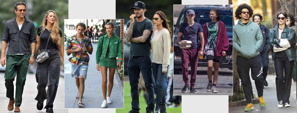 Идеальный match: 5 звездных пар в повседневных образах