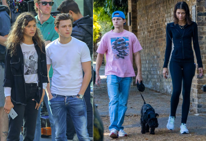 Зендая и Том Холланд: молодежный уличный стиль