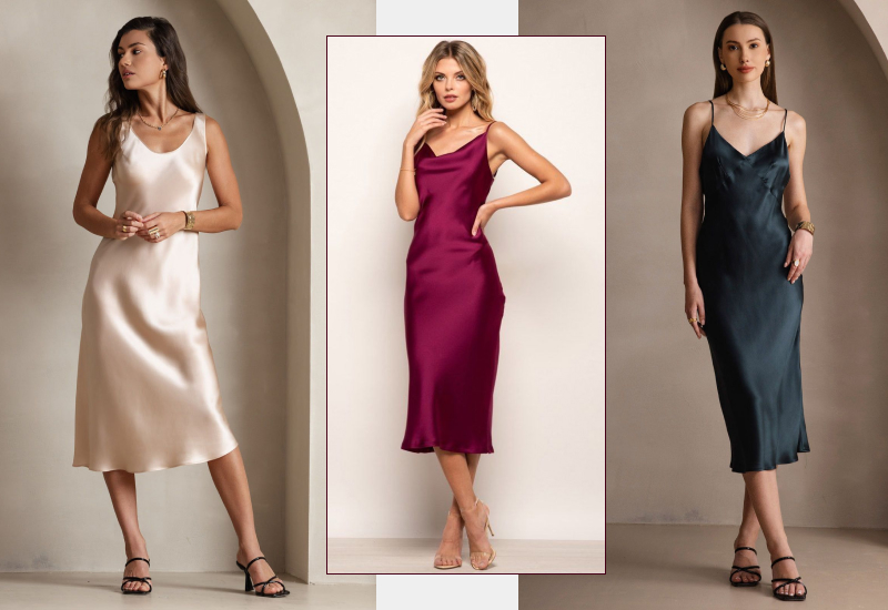 Платье-комбинация: минимализм вне времени