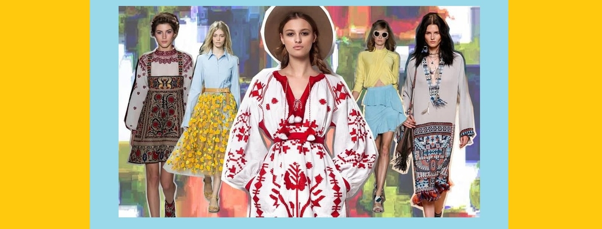 УКРАИНА В МОДЕ: ВЫШИВАНКИ И НАЦИОНАЛЬНЫЕ ЦВЕТА.