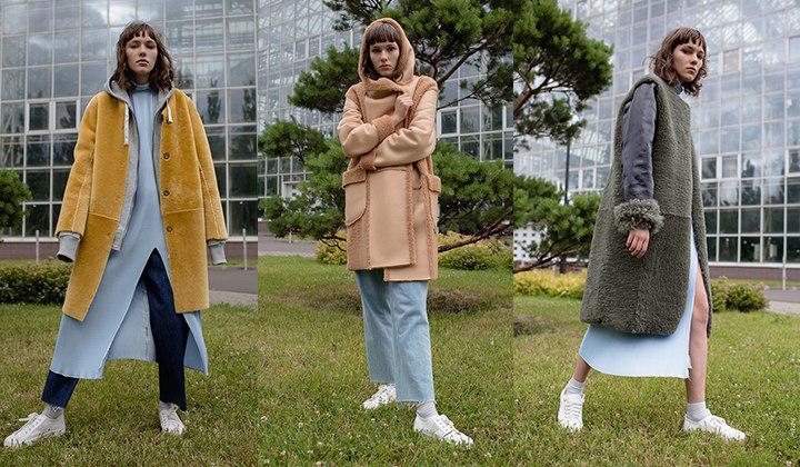 Дубленки- пальто