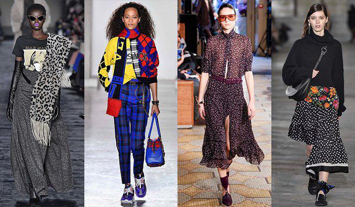 Цвета и принты зимнего сезона