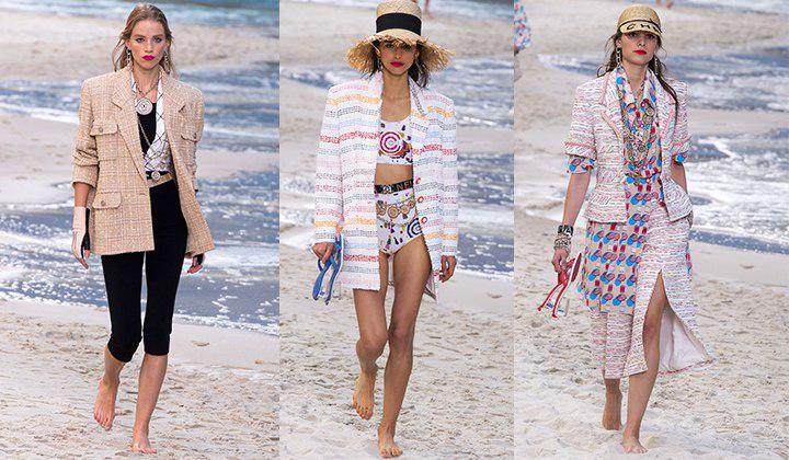 Тренды: морской стиль (особенно ракушки), перья