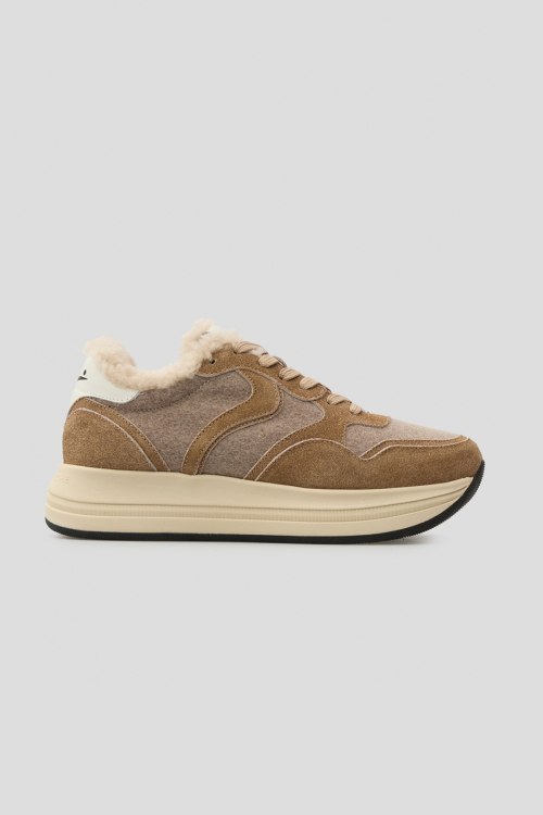 Кроссовки на меху Voile Blanche