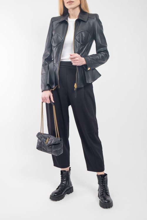 Кожаная куртка Elisabetta Franchi