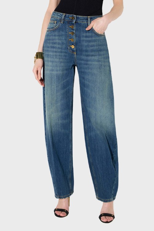 Широкие джинсы Elisabetta Franchi