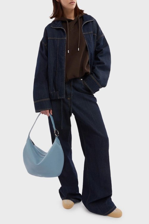 Широкие джинсы Trussardi