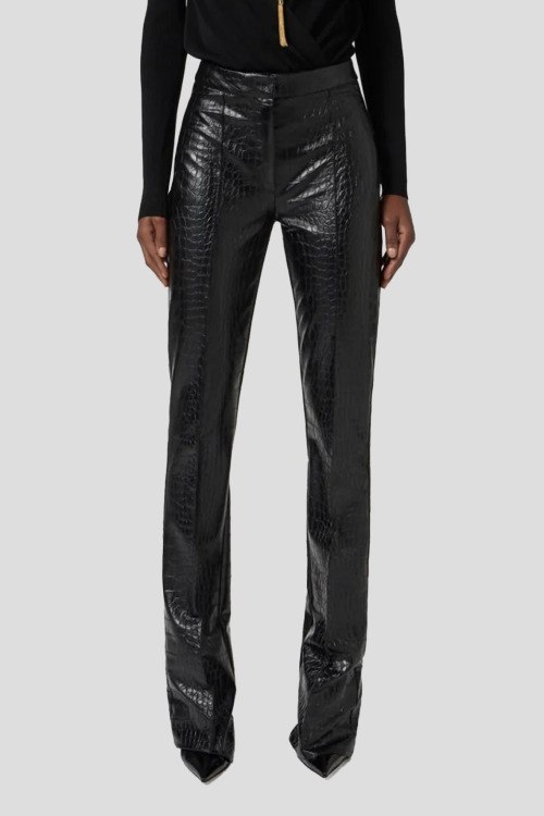 Кожаные брюки Elisabetta Franchi