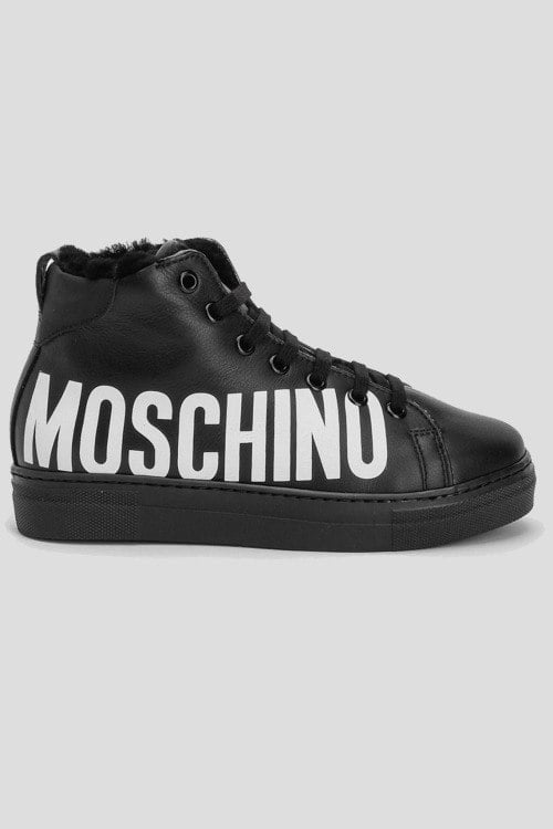 Кроссовки на меху Moschino