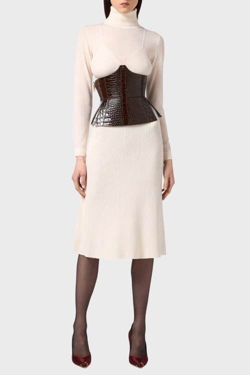 Вязаное платье Elisabetta Franchi