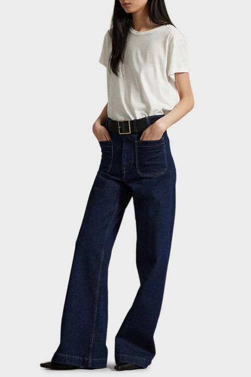 Широкие джинсы Ralph Lauren