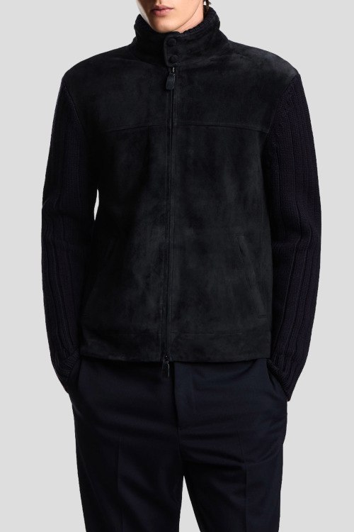 Кожаная куртка Armani