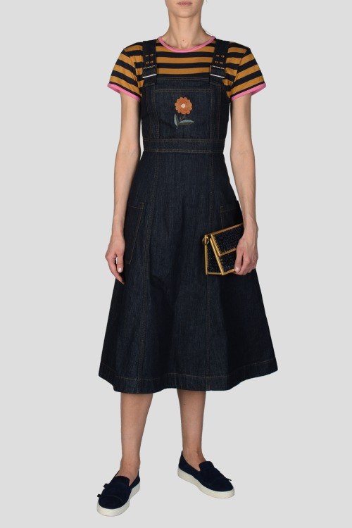 Джинсовое платье Alexa Chung