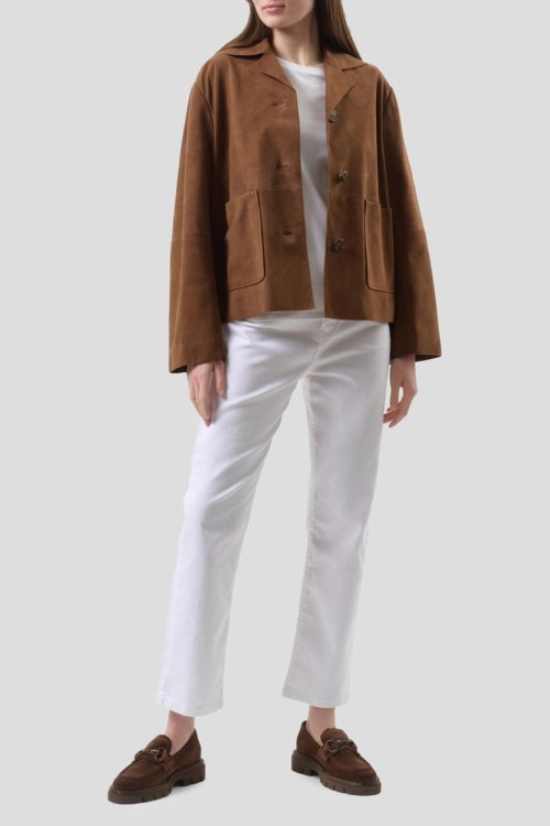 Кожаная куртка Max Mara