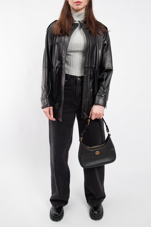 Кожаная куртка Max Mara
