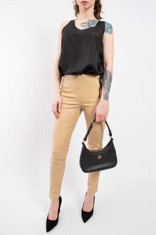 Кожаные брюки Max Mara