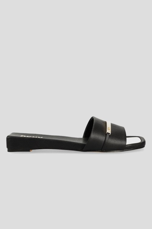 Шлепанцы без каблука Donna Karan