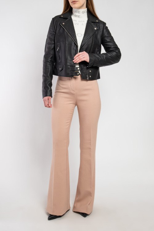 Кожаная куртка Pinko