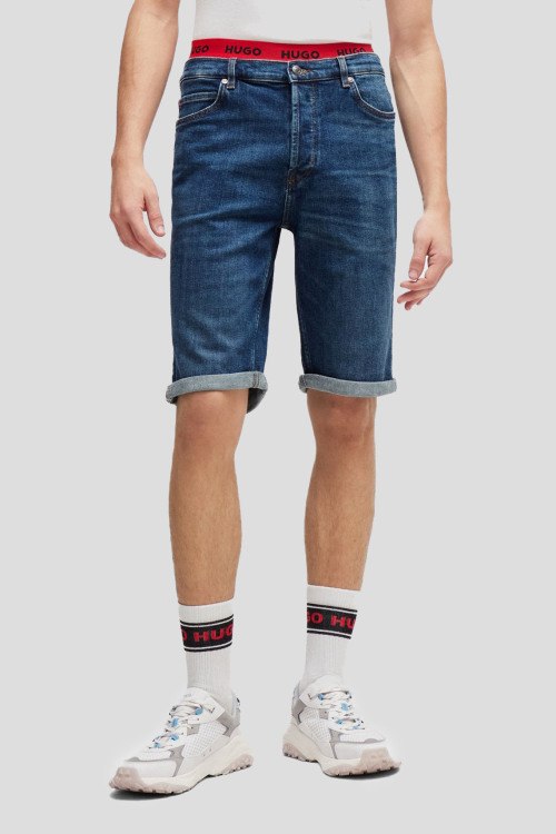 Джинсовые шорты Hugo Boss