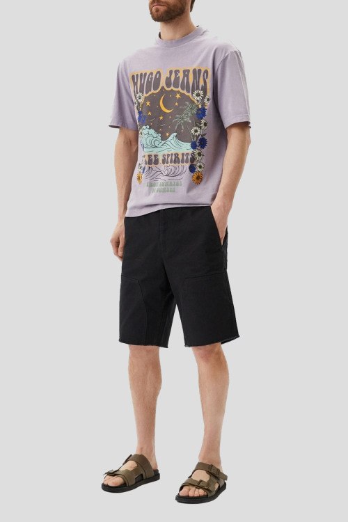 Джинсовые шорты Hugo Boss