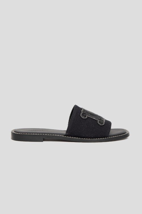 Шлепанцы без каблука Max Mara