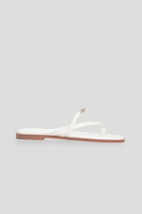 Шлепанцы без каблука Hermes