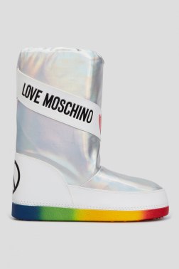 Ботинки на меху Moschino