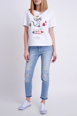 Джинсы скинни Pinko