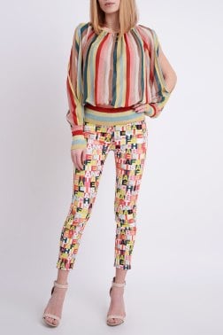 Зауженные брюки Elisabetta Franchi