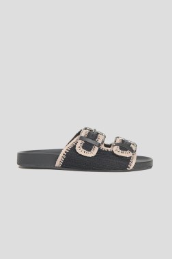 Шлепанцы без каблука Max Mara
