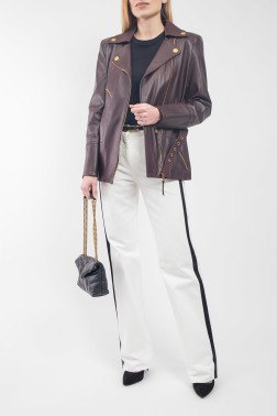 Кожаная куртка Elisabetta Franchi