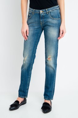 Широкие джинсы Trussardi