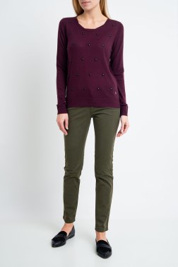 Джинсы скинни Trussardi