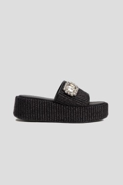 Шлепанцы на каблуке Loriblu