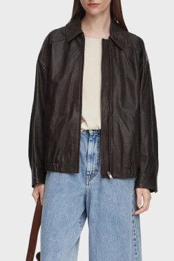 Кожаная куртка Max Mara
