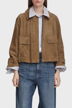 Кожаная куртка Max Mara