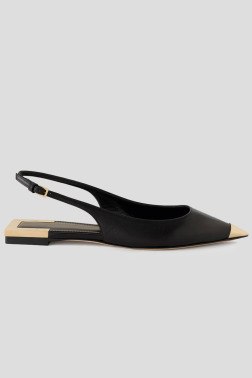 Туфли без каблука Elisabetta Franchi