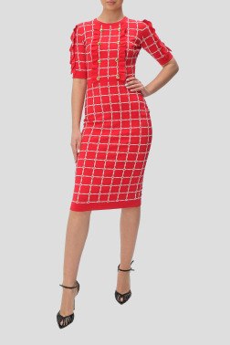 Вязаное платье Elisabetta Franchi