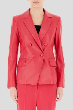 Кожаная куртка Armani