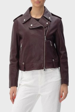 Кожаная куртка Hugo Boss