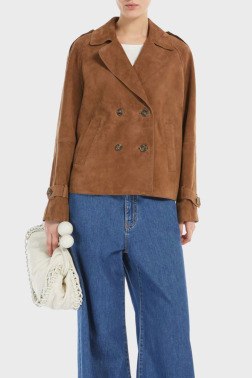 Кожаная куртка Max Mara