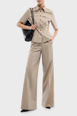 Широкие брюки Trussardi