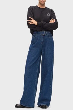 Широкие джинсы Karl Lagerfeld