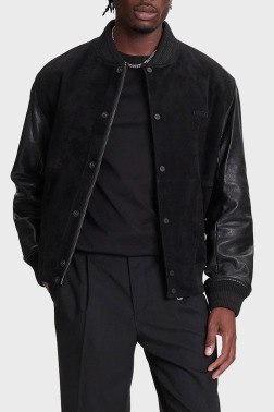 Кожаная куртка Hugo Boss